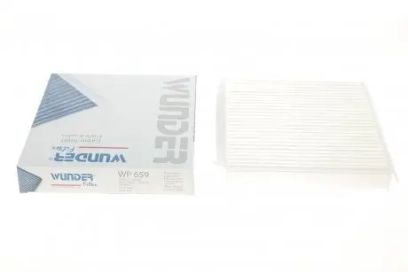 WP659 Фільтр салону Peugeot Bipper/Citroen Nemo 08- WUNDER FILTER підбір по vin на Brocar
