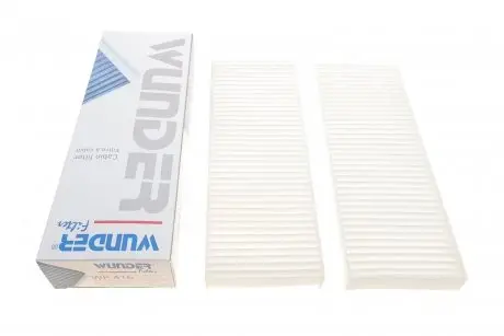 WP416 Фильтр салона Citroen C-Elysee/Peugeot 301 12- WUNDER FILTER подбор по vin на Brocar