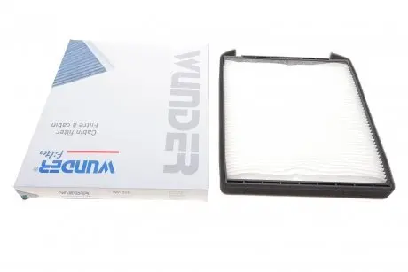 WP350 Фильтр салона Chevrolet Aveo (T250/T255) 06- WUNDER FILTER подбор по vin на Brocar
