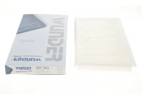 WP303 Фільтр салону Opel Combo 1.3CDT/1.7DI/CDTI 01- WUNDER FILTER підбір по vin на Brocar