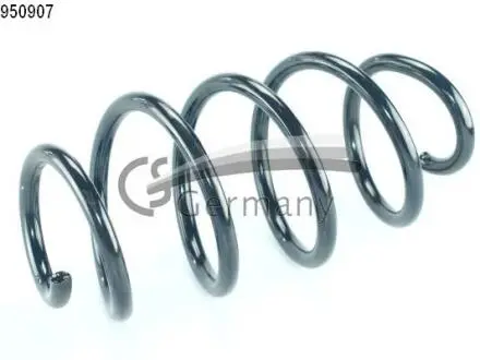 14950907 Пружина (передня) VW Caddy III 1.6TDI 10-15 (дл.база МКПП/кор.АКПП)/IV 1.4TSI АКПП/2.0TDI МКПП 15- CS Germany підбір по vin на Brocar