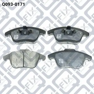 Q0930171 Колодки тормозные передн Q-FIX подбор по vin на Brocar