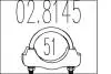 028145 Хомут глушника Fiat Doblo 1.3/1.9 JTD 01- MTS підбір по vin на Brocar