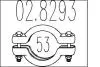 028293 Хомут вихлопної системи MTS підбір по vin на Brocar