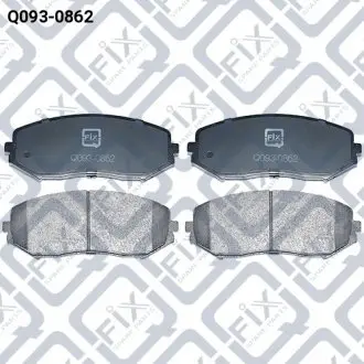 Q0930862 Колодки тормозные Q-FIX подбор по vin на Brocar