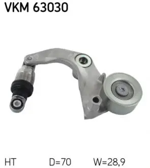 VKM63030 Натяжний ролик SKF подбор по vin на Brocar