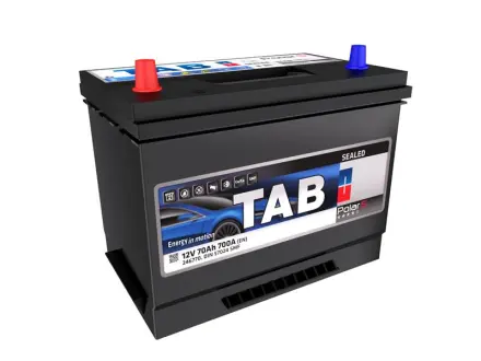 246770 АКБ TAB POLAR S (Asia), L"+" 70Ah, En700 (269 x 173 x 198/218) TAB подбор по vin на Brocar
