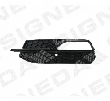 PAD99100CAL Решітка в бампер AUDI A3 (8V), 06.12 - 05.16 SIGNEDA підбір по vin на Brocar