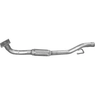 2416 Глушник, нержав. сталь, передн. част. Seat Cordoba/Ibiza 1.4i 16V ; Skoda Fabia 1.4i 16V ; VW Polo 1.4i 16V (24.16) Polmostrow POLMOSTROW підбір по vin на Brocar