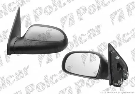 2306515E Левое наружное зеркало CITROEN SAXO 96- POLCAR подбор по vin на Brocar