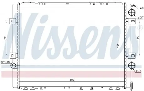 63859 Радиатора NISSENS подбор по vin на Brocar