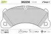 302230 Колодки гальмівні (передні) Porsche Cayenne/VW Touareg 02- (Brembo) (209.5x94.3x16.1) VALEO підбір по vin на Brocar