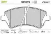 301679 Тормозные колодки дисковые TOYOTA Corolla &quot;1,4-2,0 &quot;F &quot;01-07 VALEO підбір по vin на Brocar