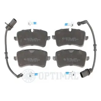 BP12459 Гальмівні колодки дискові OPTIMAL підбір по vin на Brocar