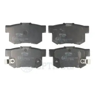 BP09823 KLOCKI HAMULCOWE HONDA ACCORD VII (CL, CN), ACCORD VII TOURER (CM, CN), CR-V MK II (RD_), FR 91-08 TYL SZT OPTIMAL OPTIMAL підбір по vin на Brocar