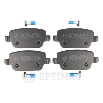 BP12322 Гальмівні колодки дискові OPTIMAL подбор по vin на Brocar