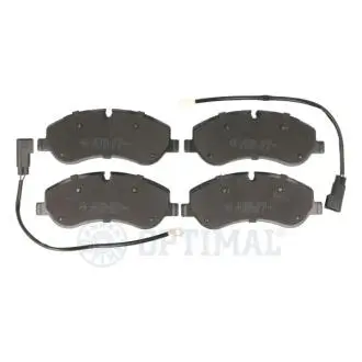 BP12588 Гальмівні колодки дискові OPTIMAL подбор по vin на Brocar