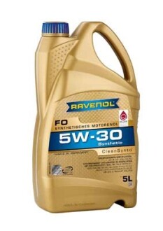 111111500501999 Моторное масло ravenol fo sae 5w-30 (5л) new RAVENOL подбор по vin на Brocar