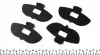 2304201 Колодки тормозные (передние) Fiat Scudo/Peugeot Expert 96- (Bendix)/(с датчиками) TEXTAR підбір по vin на Brocar