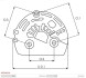 APC4001A CZESCI ALT + ROZRUSZN CZESCI ALT + ROZRUSZN PLASTIKOWA POKRYWA ALTERNATORA / MAGNETI MARELLI -> AS-PL SZT AS-PL AUTO STARTER підбір по vin на Brocar