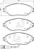 P85144X Тормозные колодки дисковые BREMBO підбір по vin на Brocar