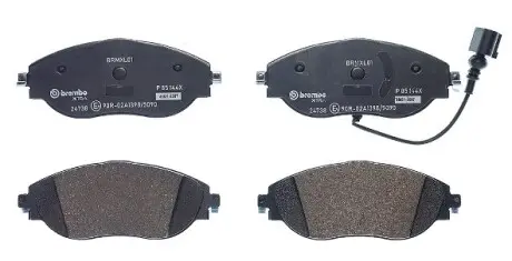 P85144X Тормозные колодки дисковые BREMBO підбір по vin на Brocar