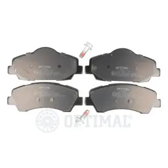 BP12634 Гальмівні колодки дискові OPTIMAL подбор по vin на Brocar