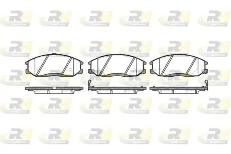 277122 Гальмівні колодки дискові ROADHOUSE підбір по vin на Brocar