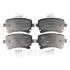 BP12242 KLOCKI HAMULCOWE AUDI A4 (8E2 B6) A4 (8EC B7) A4 AVANT (8E5 B6) A4 AVANT (8ED B7) 99-11 TYL SZT OPTIMAL OPTIMAL підбір по vin на Brocar