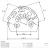 APC6008 CZESCI ALT + ROZRUSZN CZESCI ALT + ROZRUSZN PLASTIKOWA POKRYWA ALTERNATORA / DENSO -> AS-PL SZT AS-PL AUTO STARTER підбір по vin на Brocar