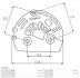 APC6008 CZESCI ALT + ROZRUSZN CZESCI ALT + ROZRUSZN PLASTIKOWA POKRYWA ALTERNATORA / DENSO -&gt; AS-PL SZT AS-PL AUTO STARTER підбір по vin на Brocar