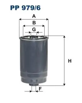 PP9796 Фильтр топлива FILTRON подбор по vin на Brocar