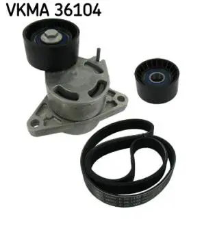 VKMA36104 Комплект доріжкового ремня SKF підбір по vin на Brocar
