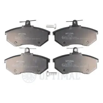 BP10069 KLOCKI HAMULCOWE AUDI 100 (43 C2) 100 AVANT (43 C2) 200 (43) 80 (89 89Q 8A 77-01 PRZOD SZT OPTIMAL OPTIMAL підбір по vin на Brocar