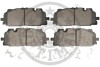 BP12678 KLOCKI HAMULCOWE AUDI A4 (8W2 8WC B9) A4 AVANT (8W5 8WD B9) A5 (F53 F5P) 15> PRZOD SZT OPTIMAL OPTIMAL підбір по vin на Brocar