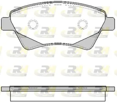 297620 Тормозные колодки, к-кт. ROADHOUSE подбор по vin на Brocar