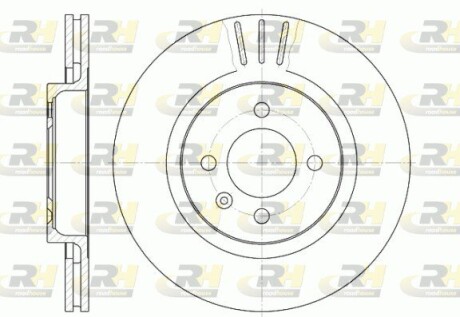 629410 Гальмівний диск ROADHOUSE підбір по vin на Brocar