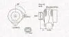 ALTERNATOR 12V OPEL ASTRA H/CORSA D/MERIVA/ZAFIRA 1.6 TURBO 2007 -> SZT MAGNETI MARELLI 063731973010