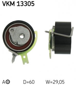 VKM13305 Натяжной ролик C5 2.2HDI,Ford,LandRover SKF підбір по vin на Brocar