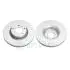 BS7530HC TARCZA HAMULCOWA AUDI: A6 (4F2, C6), A6 AVANT (4F5, C6) 04-11 PRZOD POW SZT OPTIMAL OPTIMAL підбір по vin на Brocar