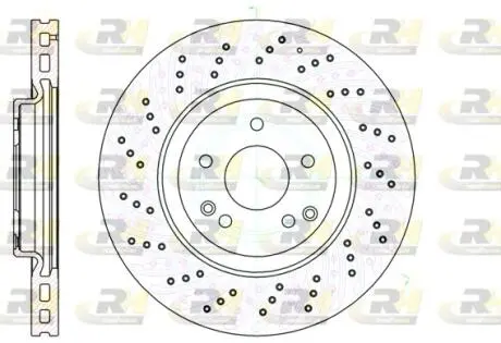 6113810 Гальмівний диск ROADHOUSE підбір по vin на Brocar