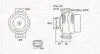 12V 12V OPEL ASTRA / SIGNUM / VECTRA B / C / ZAFIRA 2.0 / 2.2 GTS ШТ MAGNETI MARELLI 063731740010