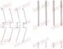 ZESTAW MONTAZOWY HAMULCA - KLOCKI RENAULT MASTER 80-01 SZT LX0157 SZT QUICK BRAKE 109-1155