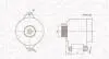 063731978010 ALTERNATOR 12V CITROEN C1/ PEUGEOT 107/ TOYOTA AYGO 1,0 2005&gt; SZT MAGNETI MARELLI MAGNETI MARELLI підбір по vin на Brocar