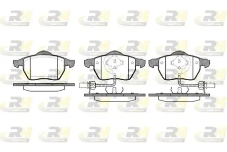 239052 Тормозные колодки дисковые ROADHOUSE подбор по vin на Brocar