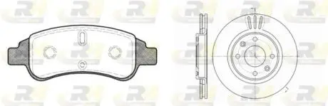 884002 Комплект тормозов, дисковый тормозной механизм ROADHOUSE підбір по vin на Brocar