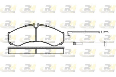 265102 Тормозные колодки дисковые ROADHOUSE подбор по vin на Brocar