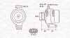 063731638010 ALTERNATOR 12V FORD MONDEO III 2.0 16V DI/TDDI/TDCI 2000 -> SZT MAGNETI MARELLI MAGNETI MARELLI підбір по vin на Brocar