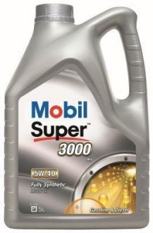 151166 OLEJ MOBIL SUPER 3000 X1 5W40 5L API SM/SL/SJ/CF ACEA A3/B3/B4 5L MOBIL MOBIL подбор по vin на Brocar