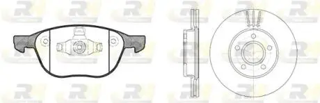 8108200 Комплект тормозов, дисковый тормозной механизм ROADHOUSE подбор по vin на Brocar